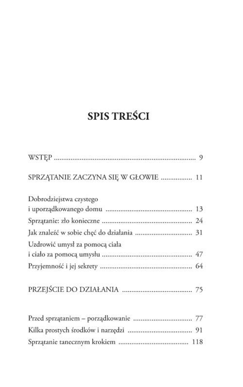 Sztuka sprzątania Uporządkuj swój dom i swoje życie