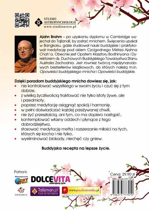Medytacja buddyjskiego mnicha