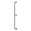 Gerader Handlauf für barrierefreies Bad 120 cm aus rostfreiem Edelstahl ⌀ 25 mm