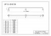 Handlauf für barrierefreies Bad 180 cm weiß ⌀ 25 mm