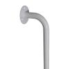Handlauf für barrierefreies Bad 120 cm weiß ⌀ 25 mm