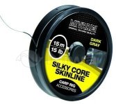 PLECIONKA MIVARDI SILKY CORE SKINLINE 15m/15lb (CZARNO-SZARY) 