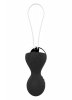 Kulki-Vibrating Silicone Kegel Balls USB 10 Function / Remote control -Black