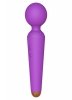 Stymulator-Rechargeable Power Wand USB 10 Functions - Purple