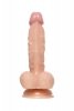 Realistic dildo A-Toys by TOYFA Kirc, TPE, nude, 17 cm