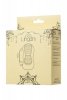 Lingam Khani, Vibrating Masturbator, TPE, Transparent, 9 cm