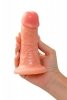 Realistic dildo Caliber 14/4 , PVC, flesh,  length 14cm, diameter 4cm