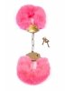 Kajdanki Fetish B - Series- Furry Cuffs Pink