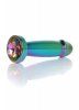 Plug-Jewellery Multicolour Penis PLUG- Clear S