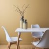 Zestaw 4 krzeseł krzesło  do salonu jadalni z poduszką Białe ModernHome