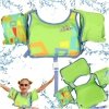 Kamizelka dmuchana BESTWAY 32174 kapok z rękawkami 3-6lat 19-30kg zielona