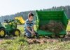 Rolly Toys rollyMulti Trailer -  Przyczepa Wywrotka Rolly Multi John Deere 3 osiowa