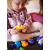 WOOPIE Figurki Montessori Zestaw Edukacyjny Jednorożce do Składania Dopasuj Literki 13 el.
