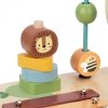 WOOPIE GREEN Drewniany Stolik Edukacyjny Muzyczny Labirynt Sensoryczny 5W1