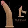 WIBRATOR 9.0'' DUAL LAYERED PLATINUM SILICONE ROTATOR