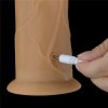 WIBRATOR 9.0'' DUAL LAYERED PLATINUM SILICONE ROTATOR