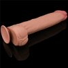 14'' KING SIZED SLIDING SKIN DUAL LAYER DONG
