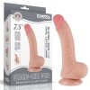 DILDO 7.5'' SLIDING SKIN DUAL LAYER DONG FLESH