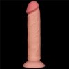 DILDO 8'' SLIDING SKIN DUAL LAYER DONG FLESH