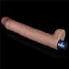 WIBRATOR 10.5 REAL SOFTEE VIBRATING DILDO