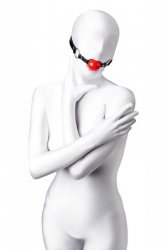 Anonymo gag, TPR, red, 64 cm
