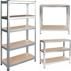 Regał metalowy magazynowy 150 x 75 x 30 cm Humberg HR-810
