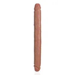 RealRock -  Realistyczne dildo - dwustronne 35,6 cm