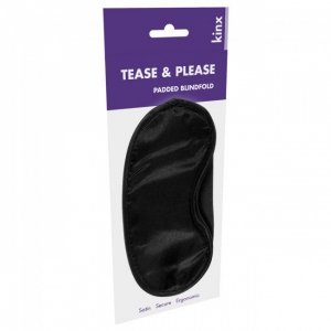 Maska- Me You Us Tease And Please Padded Blindfold Black