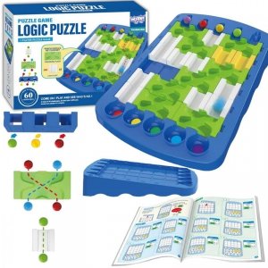 WOOPIE IQ Gra Logiczna Strategiczna Trening Mózgu Labirynt Logiczny