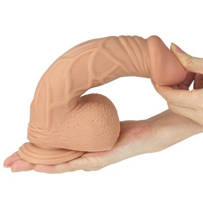 9&quot;&quot; Real Extreme Dildo Flesh