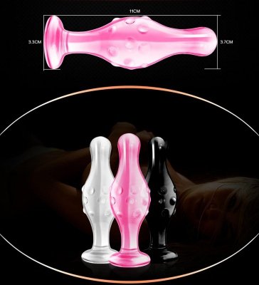 4.5&quot;&quot; Glass Romance Pink