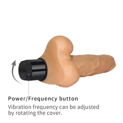 8&#039;&#039; Xtreme Feel Cyberskin Vibrator
