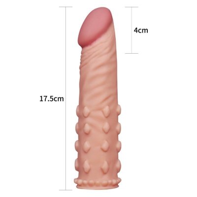 Add 2&quot;&quot; Pleasure X Tender Penis Sleeve Flesh