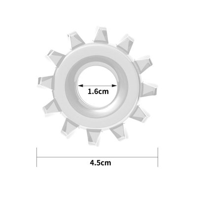 POWER PLUS Cockring Clear
