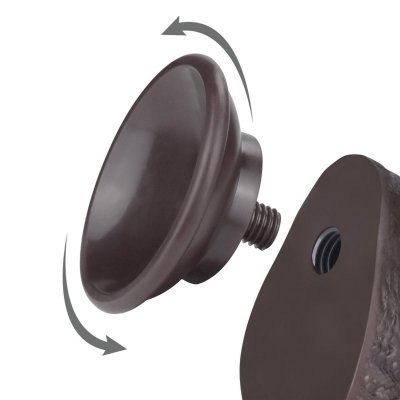 7.5&#039;&#039; Sliding Skin Dual Layer Dong Black