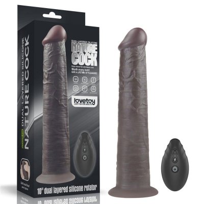 10&#039;&#039; Dual Layered Platinum Silicone Rotator