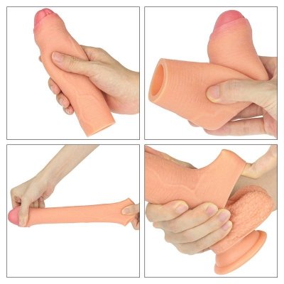 Add 1&quot;&quot; Revolutionary Silicone Nature Extender Uncircumcised