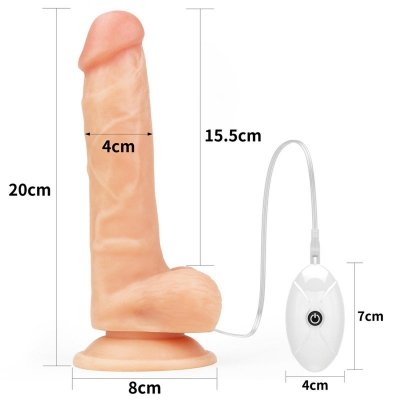 Vibrating Easy Strapon Set 7.5&#039;&#039;