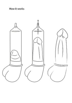 Automatic Cyber Pump with Masturbation Sleeve - Transparent