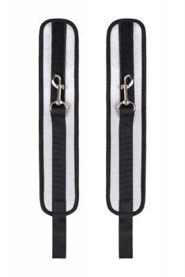 Anonymo anclecuffs, polyester, silver, 28.5 cm