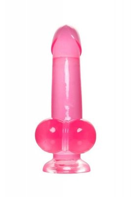 Realistic dildo A-Toys by TOYFA Fush, TPE, pink, 18 cm
