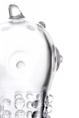 A-TOYS, Penis Sleeve, TPR, Transparent, 14.7 cm