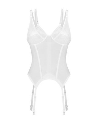 Arrowel White gorset biały 2XL/3XL