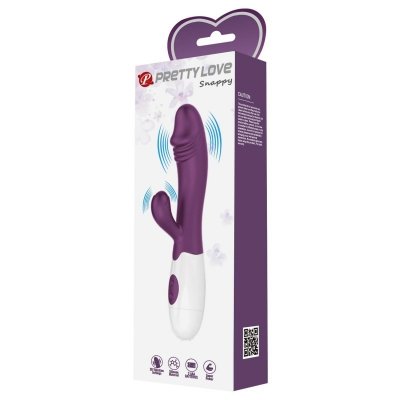 PRETTY LOVE - Snappy dark purple, 30 vibration functions