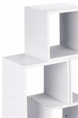 Regał szafka modułowa komoda półki biała ModernHome
