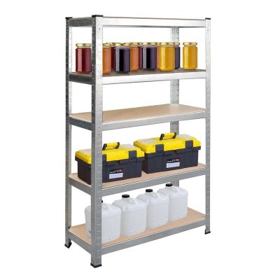 Regał metalowy magazynowy 180 x 90 x 40 cm Humberg HR-812 + pokrowiec GRATIS