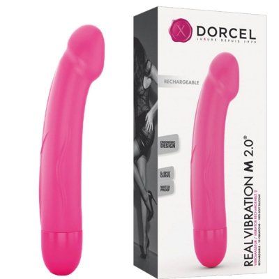 Wibrator wysokiej jakości. Mocny. Real Vibration M 2.0 magenta USB