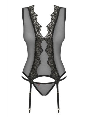 Meshlove gorset i stringi L/XL