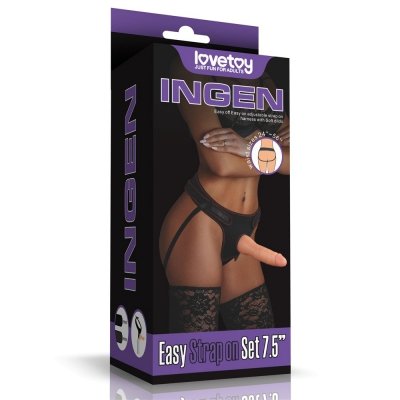 ZESTAW STRAPON EASY STRAPON SET 7.5&#039;&#039;