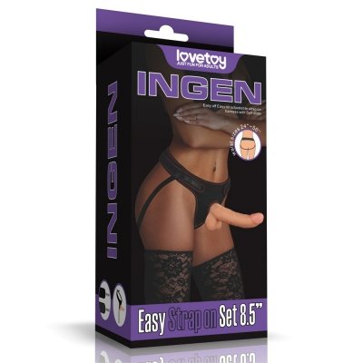 ZESTAW STRAPON EASY STRAPON SET 8.5&#039;&#039;